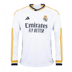 Real Madrid Koszulka Podstawowych 2023-24 Długi Rękaw